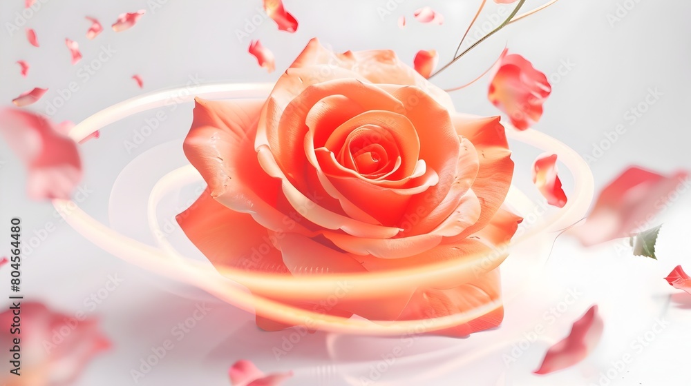 Captivating Rose Petals Showcase Delicate Beauty and Allure Captivating Rose Petals Showcase Delicate Beauty and Allure