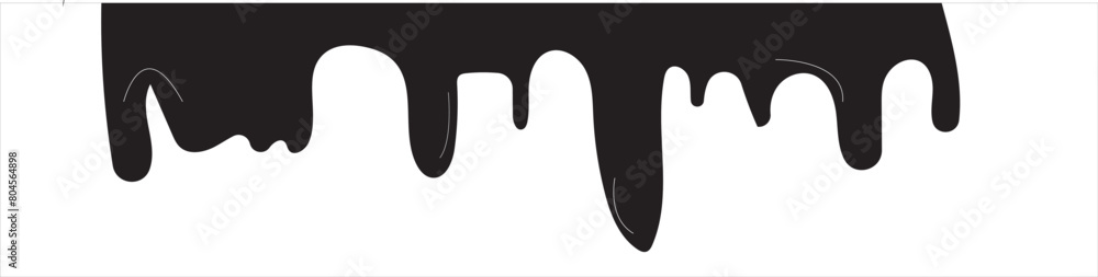 Flowing, spilled, drop, splash, leak concept vector. Black Liquid vector paint drops. ink drip and black Melt Drips. vector illustration. Flowing, spilled, drop, splash, leak concept vector. Black Liquid vector paint drops. ink drip and black Melt Drips. vector illustration.
