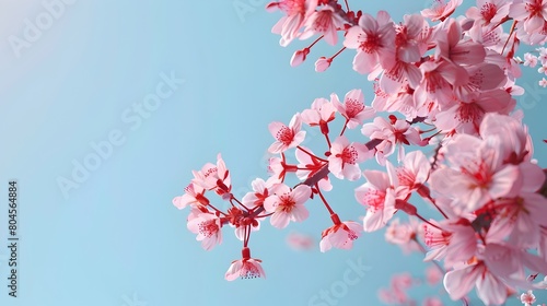 Captivating Cherry Blossoms Adorning Vibrant Spring Branches