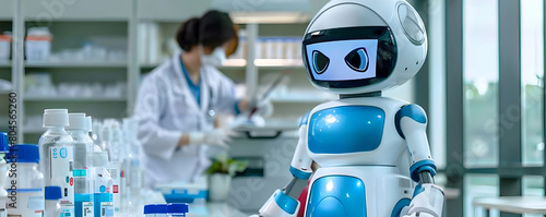 Friendly Robot Assisting Me...