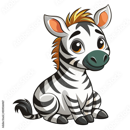 Cartoon Zebra Animal illustration