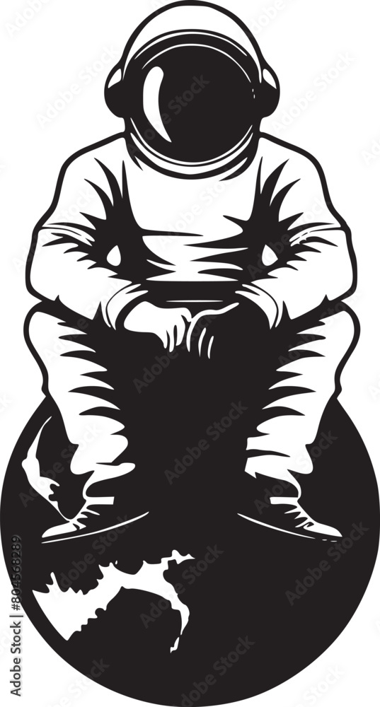 Vector Fantasy Astronaut Vector Fantasy Astronaut