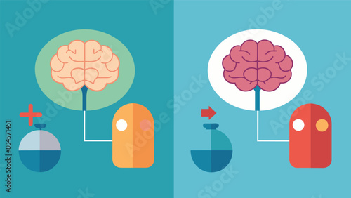 A series of beforeandafter images showing the changes in brain activity after ketamine administration..