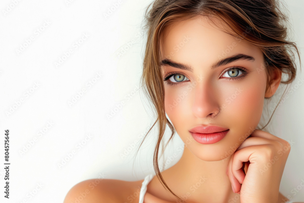 Young beautiful stylish woman Young beautiful stylish woman