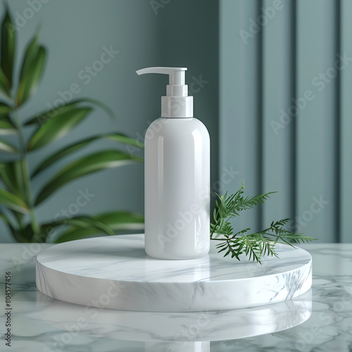 cosmetic cream and soap © Jittrawan