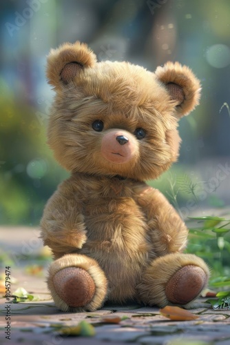 teddy bear  Generative AI © Roman