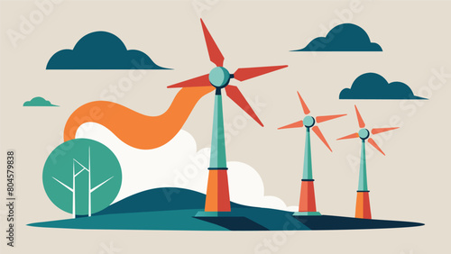 Some say that any information whispered near the turbines gets amplified and carries on the wind to be carried far and wide..