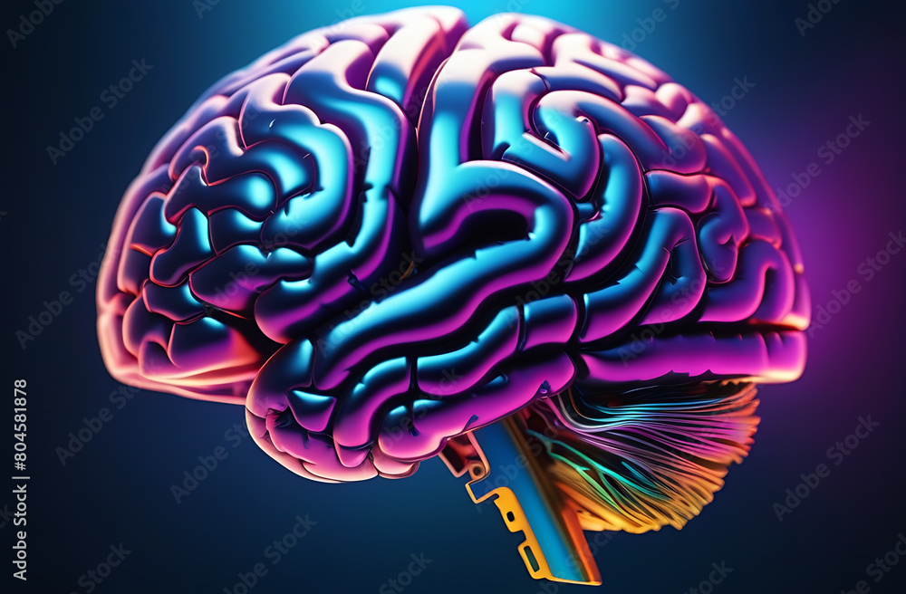 Icon representing the structure of a brain. Ideal for neurological and institutional materials Icon representing the structure of a brain. Ideal for neurological and institutional materials