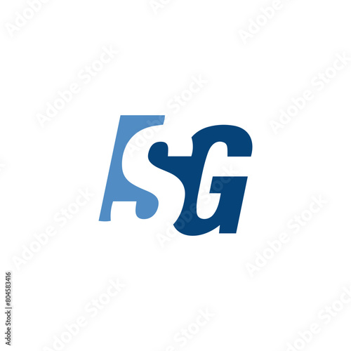 Free Download SG logo. S G design. White SG letter. SG, S G letter logo design. Initial letter SG linked circle uppercase monogram logo. S G letter logo vector design. - GFXLoad