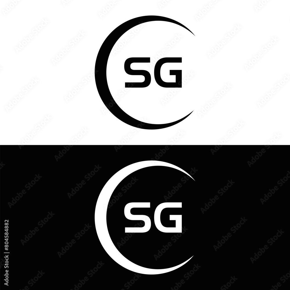 SG logo. S G design. White SG letter. SG, S G letter logo design. Initial letter SG linked circle uppercase monogram logo. S G letter logo vector design. SG logo. S G design. White SG letter. SG, S G letter logo design. Initial letter SG linked circle uppercase monogram logo. S G letter logo vector design.