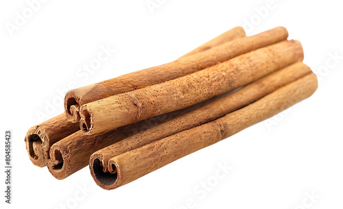 Pregnancy cinnamon sticks isolated on white background