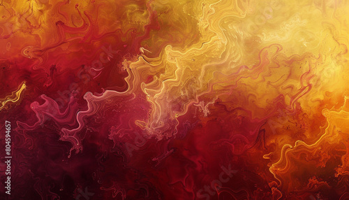 serene blend of saffron and crimson, ideal for an elegant abstract background photo