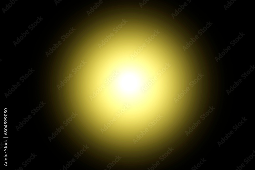 Sun as flair on black background - light texture Sun as flair on black background - light texture