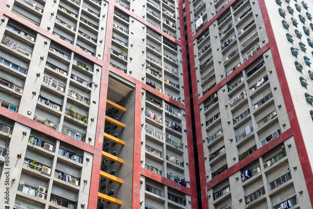 Fototapeta premium Hong Kong real estate building