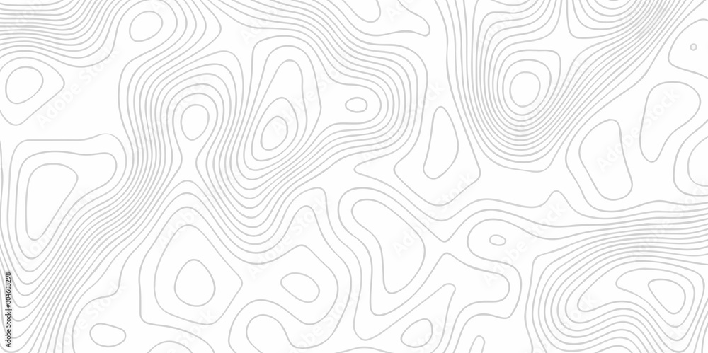 Topographic map background geographic line map with elevation assignments. The black on white contours vector topography stylized height of the lines map. Topographic map background geographic line map with elevation assignments. The black on white contours vector topography stylized height of the lines map.