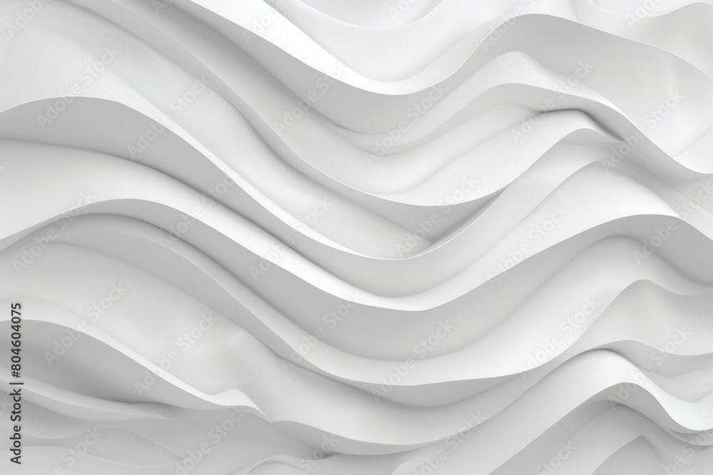 White wall with a unique wave pattern design. Perfect for interior design projects White wall with a unique wave pattern design. Perfect for interior design projects