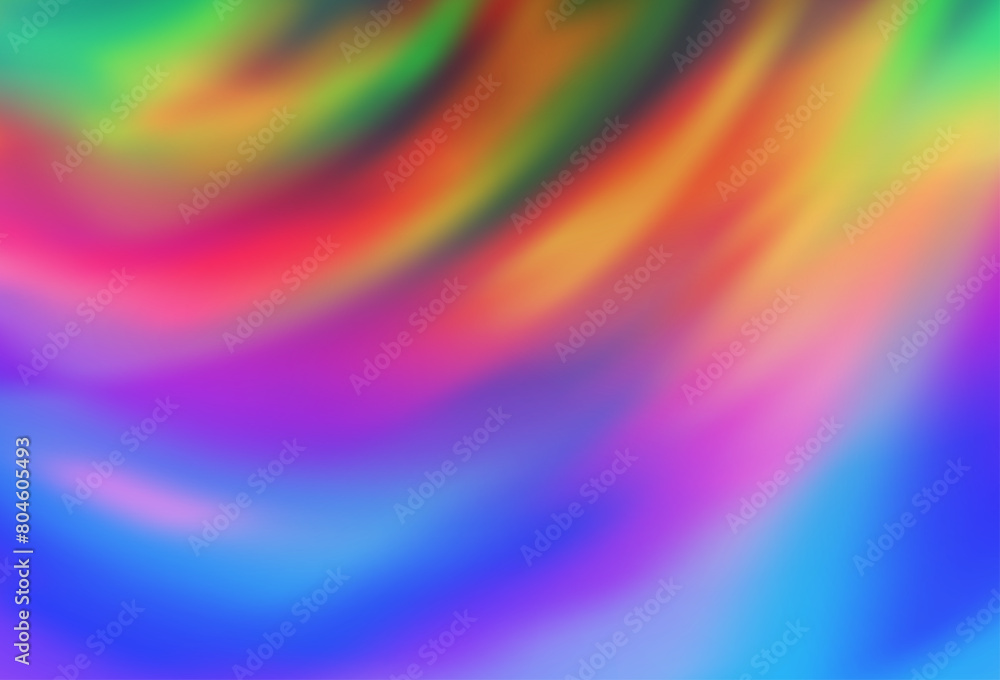 Obraz premium Light Multicolor, Rainbow vector modern elegant background.