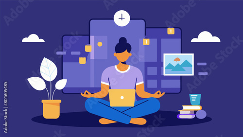 Utilizing technology to your advantage such as using a virtual planner or meditation app to help you stay organized and stay mindful in your small.
