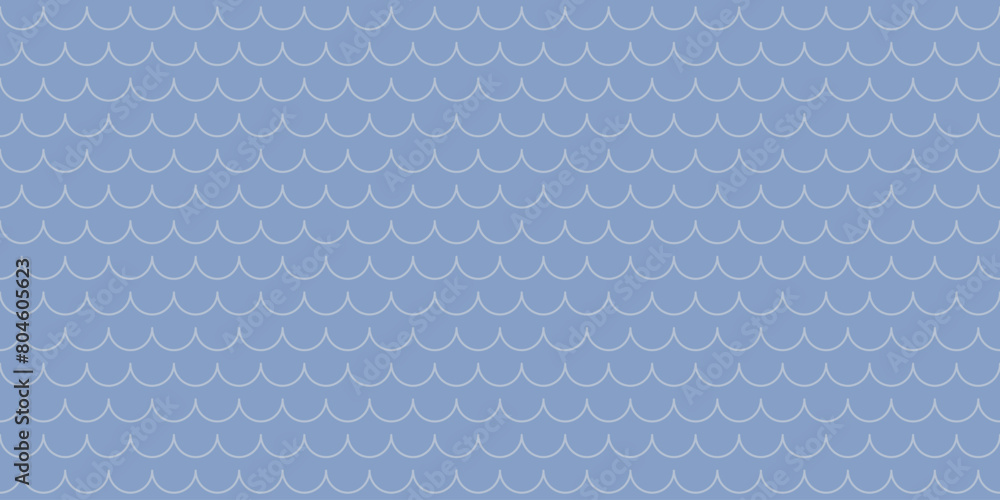 Seamless abstract wave pattern in blue tones. Background with light lines. Vector monochrome linear retro sea waves ornament. Seamless abstract wave pattern in blue tones. Background with light lines. Vector monochrome linear retro sea waves ornament.