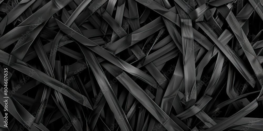 Anxiety (Black): A series of jagged lines overlapping, representing worry and unease Anxiety (Black): A series of jagged lines overlapping, representing worry and unease