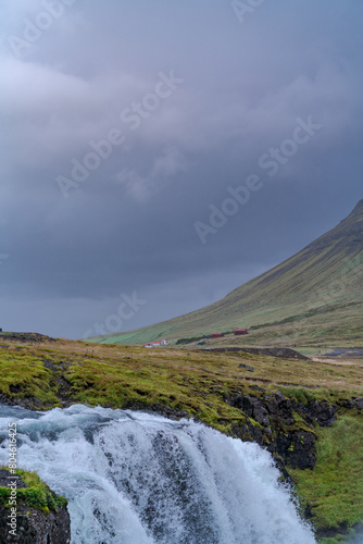 spectacular Kirkjufell mountain in Iceland
