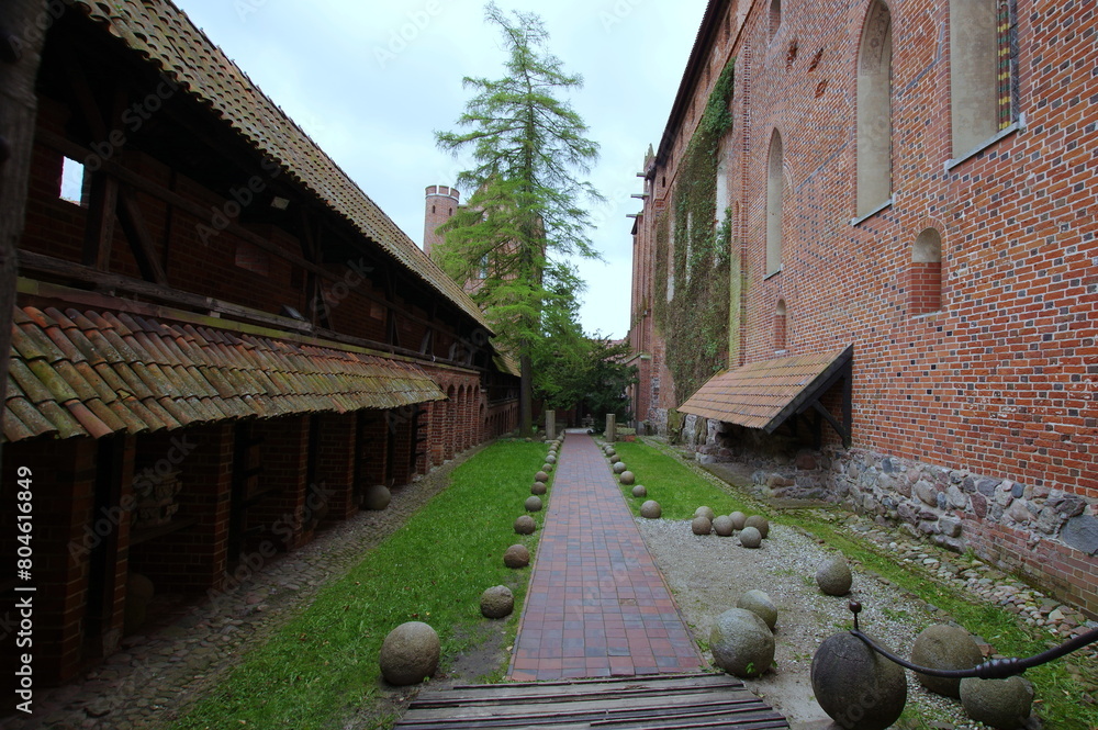 Malbork castle in Poland