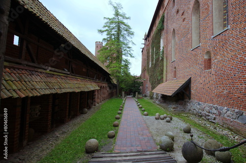 Malbork castle in Poland