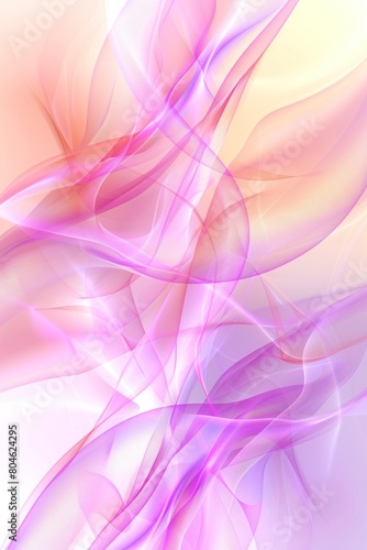 Ethereal Dance of Pink and White