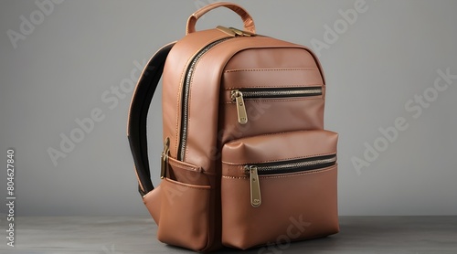 Brown Leather Bag with Stylish Design and Durable Build