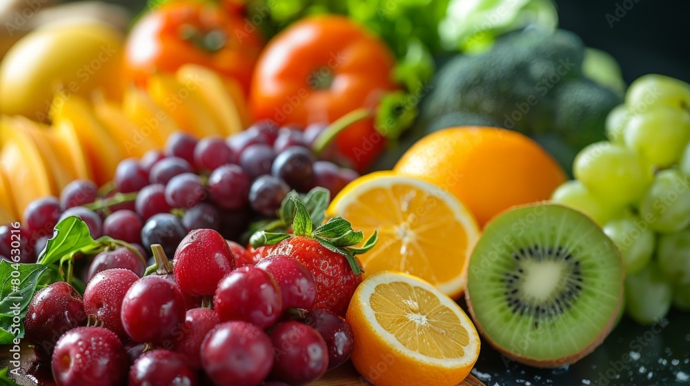 Still life of many different fruits Still life of many different fruits
