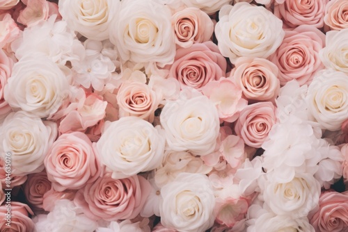 background of pink roses © Artur