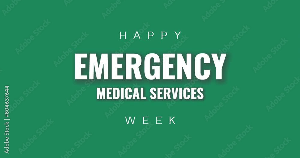 emergency medical services week. holiday concept video. ems week emergency medical services week. holiday concept video. ems week