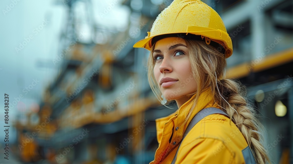 Guardian of the Workforce: Safety Engineer Inspecting Construction Site Generative AI Guardian of the Workforce: Safety Engineer Inspecting Construction Site Generative AI