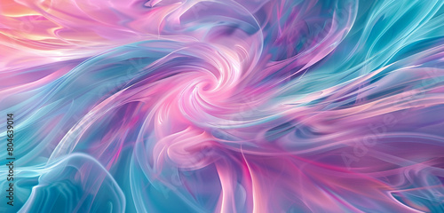 soft swirling patterns of magenta and teal, ideal for an elegant abstract background