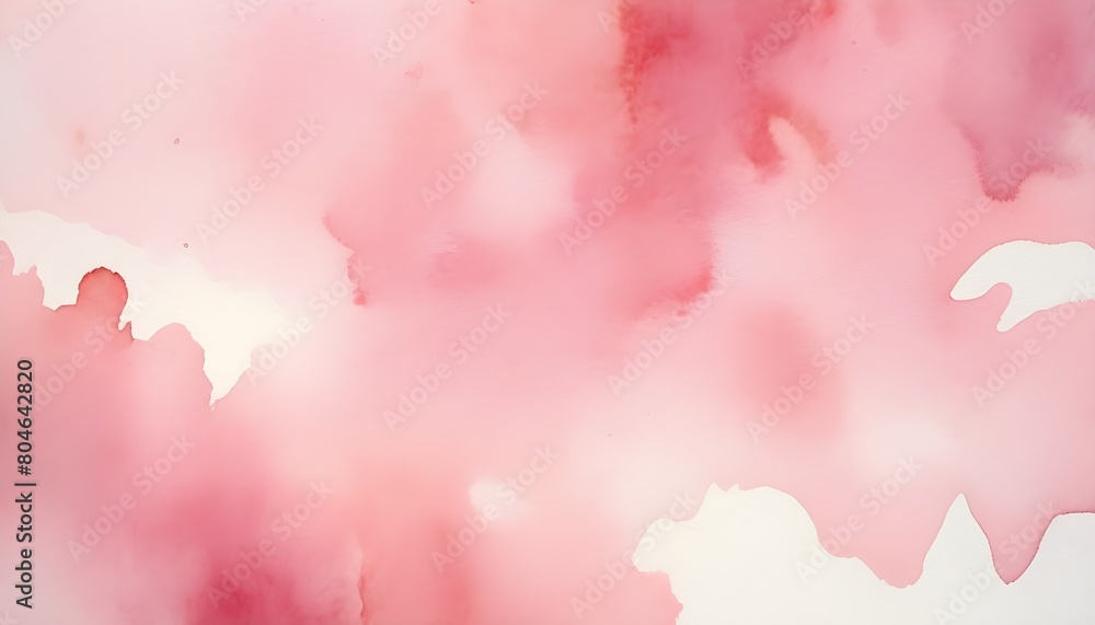 pink watercolor background create with ai