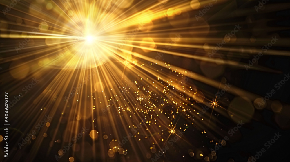 abstract of lighting digital lens flare in dark background abstract of lighting digital lens flare in dark background