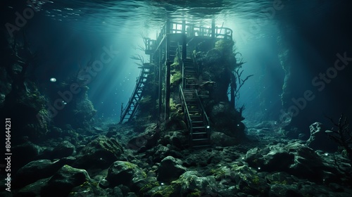 underwater scene with reef © faiz