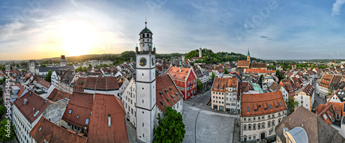 Fotografie Ravensburg, Deutschland: Panorama in der Altstadt