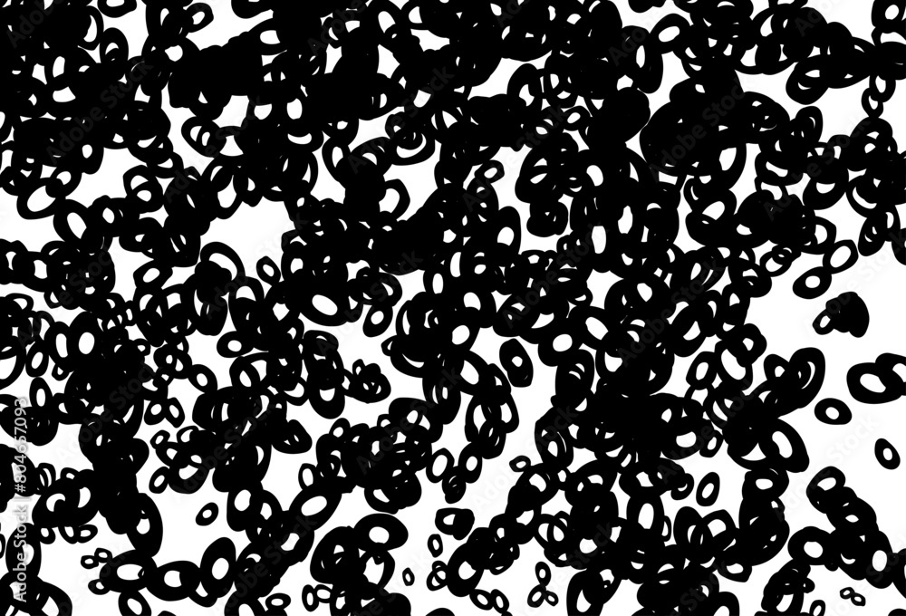 Black and white vector texture with disks. Black and white vector texture with disks.