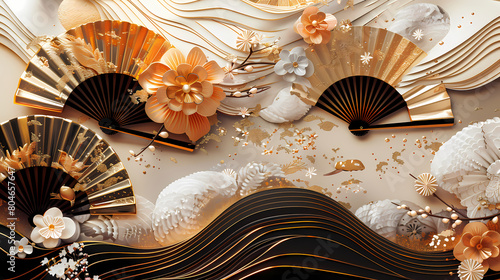 Elegance in Harmony: Traditional Japanese Artistry © Manuel