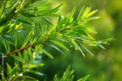 Tea Tree Oil: Extracted from The Leaves of Fresh Melaleuca Alternifolia for Effective Natural