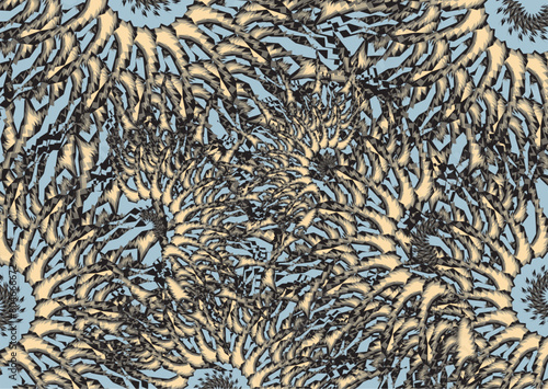 Abstract background like a marine life for textiles or fabrics. Abstract background like corals for business ideas, covers, scrapbooking, tiles, fashion trends, interior solutions, prints on T-shirts