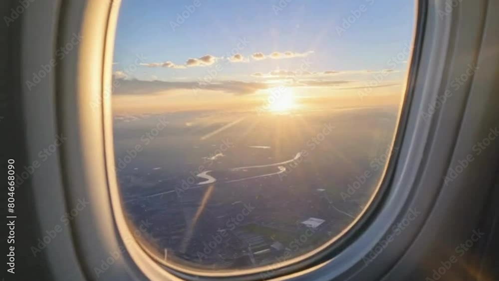 view from airplane window view from airplane window