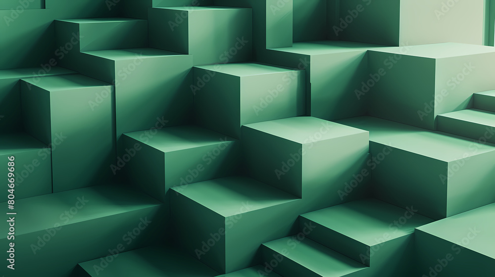 Structured Serenity: Geometric Green Innovations Structured Serenity: Geometric Green Innovations