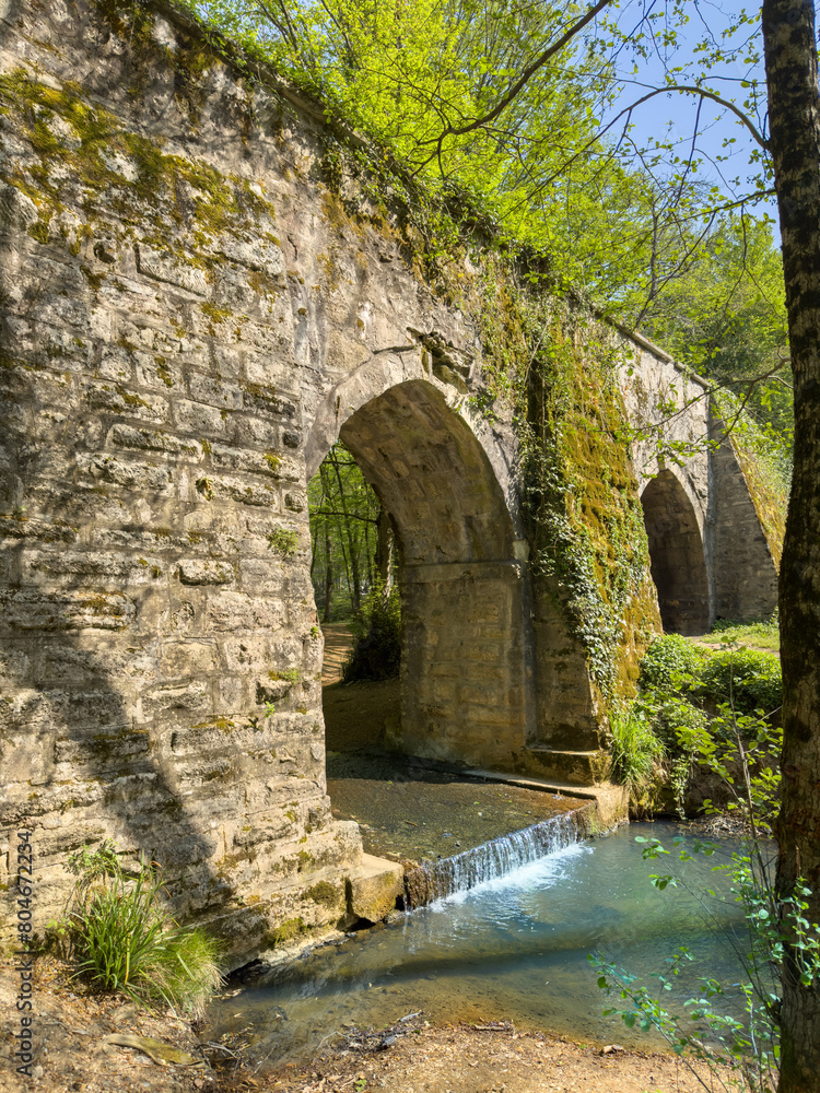 Historic Arch in Kemerburgaz Forest Historic Arch in Kemerburgaz Forest