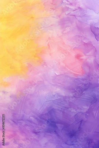 Purple and yellow pastel tiedye background  © Nica