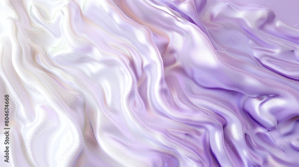 Fototapeta premium soft pastel gradient of pearl white and violet, ideal for an elegant abstract background