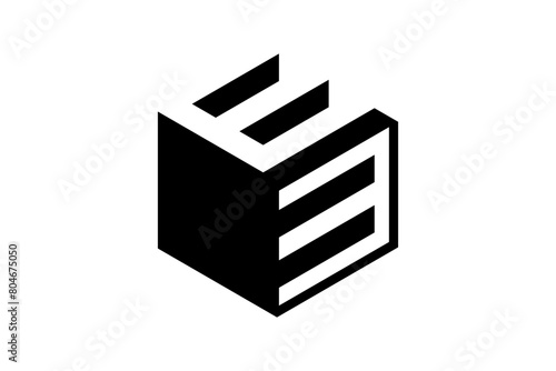 Template logo letter  E ,for company branding logo