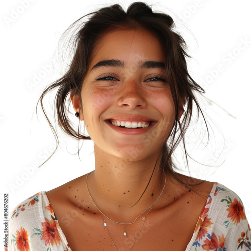 Woman With Long Hair in Black Tank Top