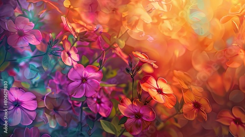 Brighten up your day with a vibrant floral display featuring an abstract arrangement of phlox flowers perfect for celebrating Mother s Day Women s Day Valentine s Day or a special birthday